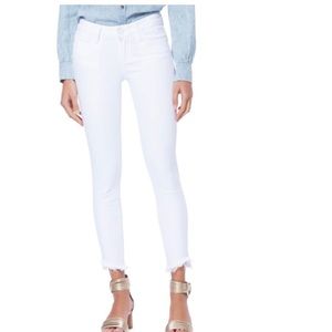 PAIGE - Verdugo Slanted Crop Skinny Jean